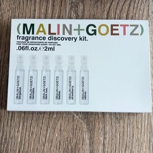 Malin+Goetz Fragrance Discovery Kit NEW Unused Bergamot Cannabis Set